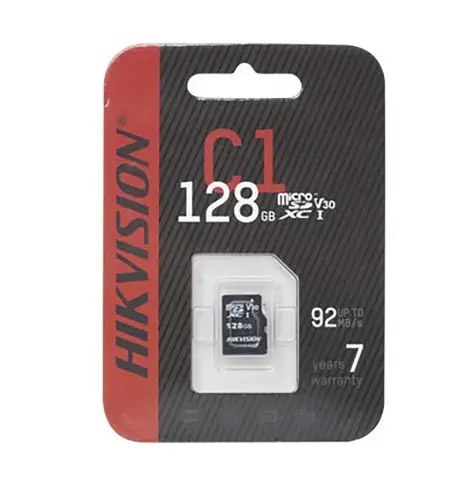 [HS-TF-C1/128G] Memoria Micro Sd Para Celular Ó Tablet / Capacidad 128 Gb / Interfaz Microsd Xc / Velocidad De Lectura 92 Mb/S / Clase 10 