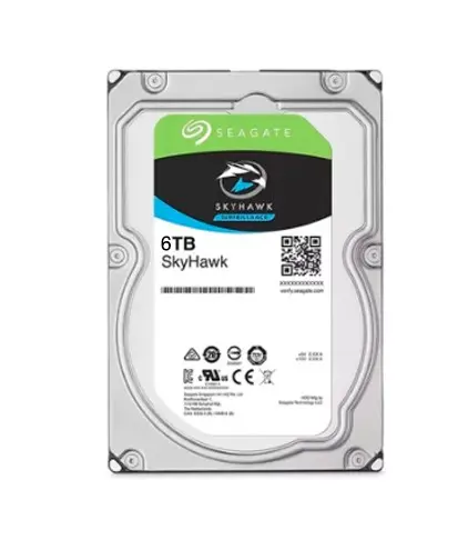 [ST6000VX001] Disco Duro Interno 3.5" Sata 6 Gb/S / 5400 Rpm / 256 Mb Cache / Skyhawk Ai Surveillance / Especial Para Cctv / 6 Tb
