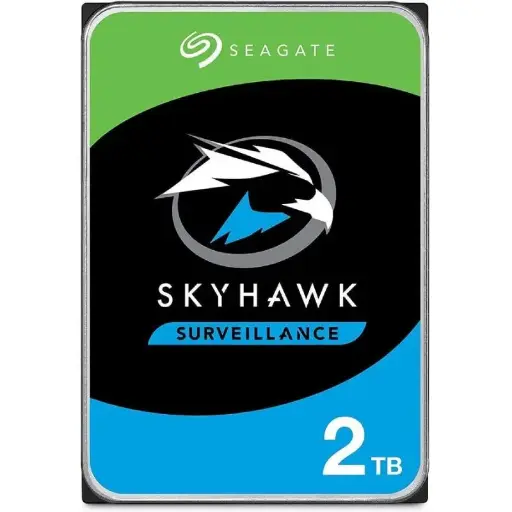 [ST2000VX012] Disco Duro Interno 3.5" Sata 6 Gb/S / 7200 Rpm / 256 Mb Cache / Skyhawk Ai Surveillance / Especial Para Cctv / 2 Tb