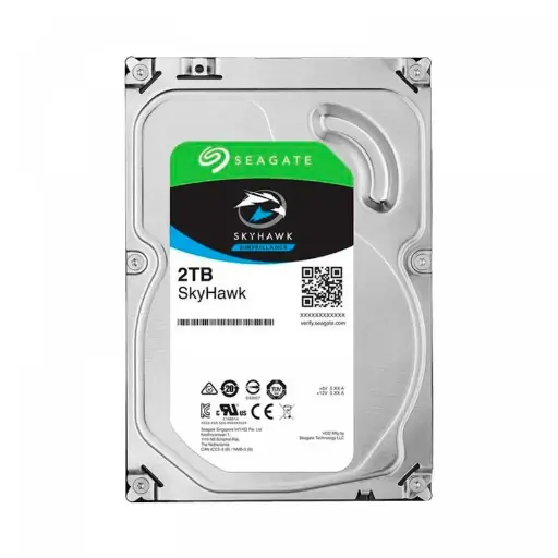 [ST2000VX015] Disco Duro Interno 3.5" Sata 6 Gb/S / 7200 Rpm / 256 Mb Cache / Skyhawk Ai Surveillance / Especial Para Cctv / 2 Tb