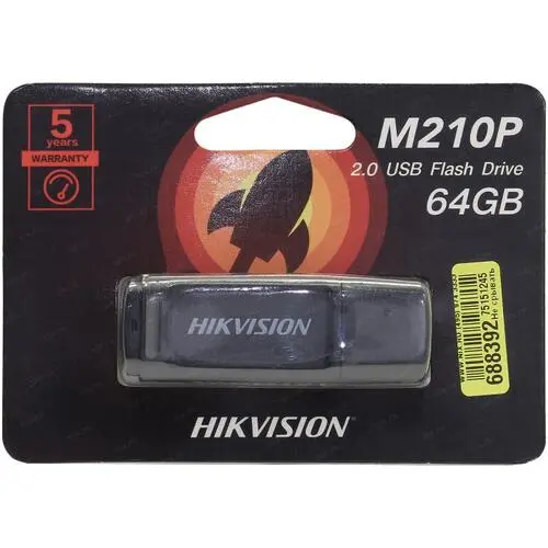 [HS-USB-M210P/64G] Pendrive / Capacidad 64 Gb / Puerto Usb 2.0 / Max Velocidad De Lectura 10-20Mb/S / Max Velocidad De Escritura 3-10Mb/S